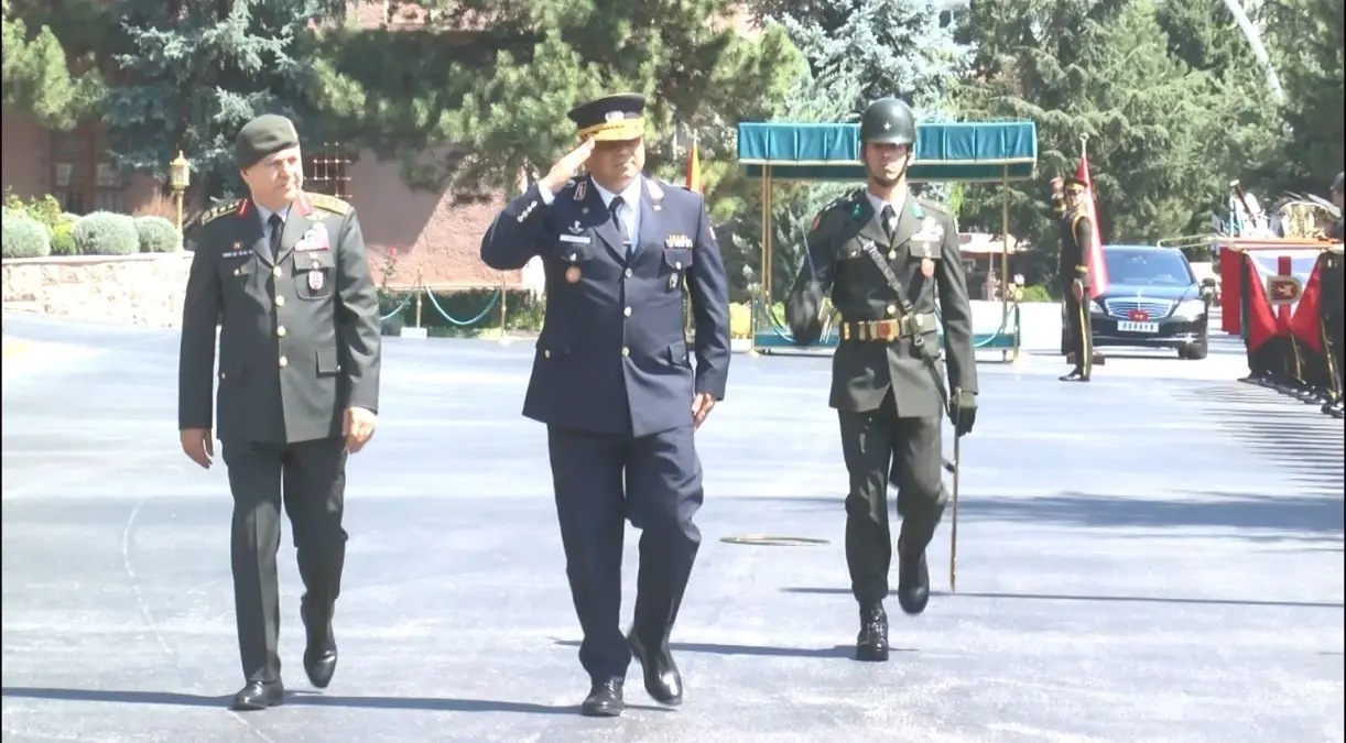 Genelkurmay Başkanı Metin Gürak, Kuzey Makedonya Genelkurmay Başkanı ile Görüştü