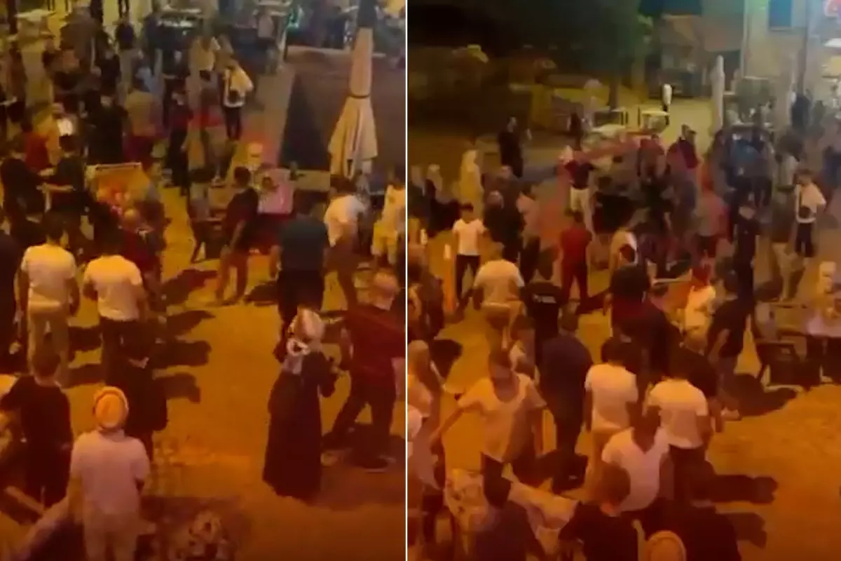 Hakimin babasının restoranında 10 kişi polisi darp etti iddiası