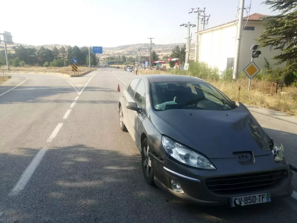 Isparta'da Trafik Kazası: 1 Yaralı