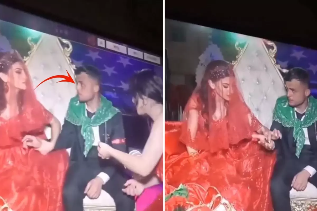 Kına gecesine damga vuran olay! Damat neye uğradığını şaşırdı