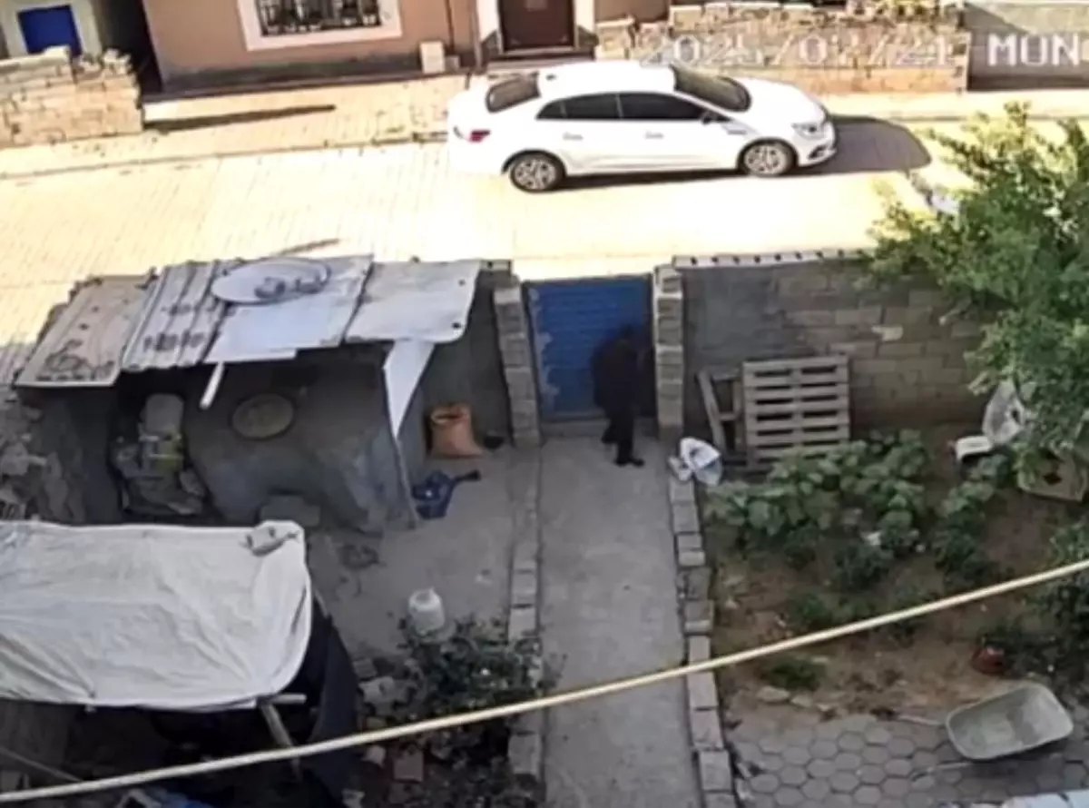 Kızıltepe'de Hırsızlık Anına Güvenlik Kamerası Yansımaları