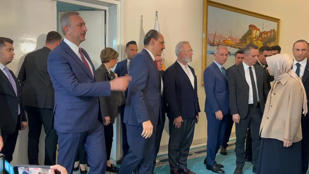 MİT Başkanı İbrahim Kalın, AK Parti TBMM Grubunu Ziyaret Etti