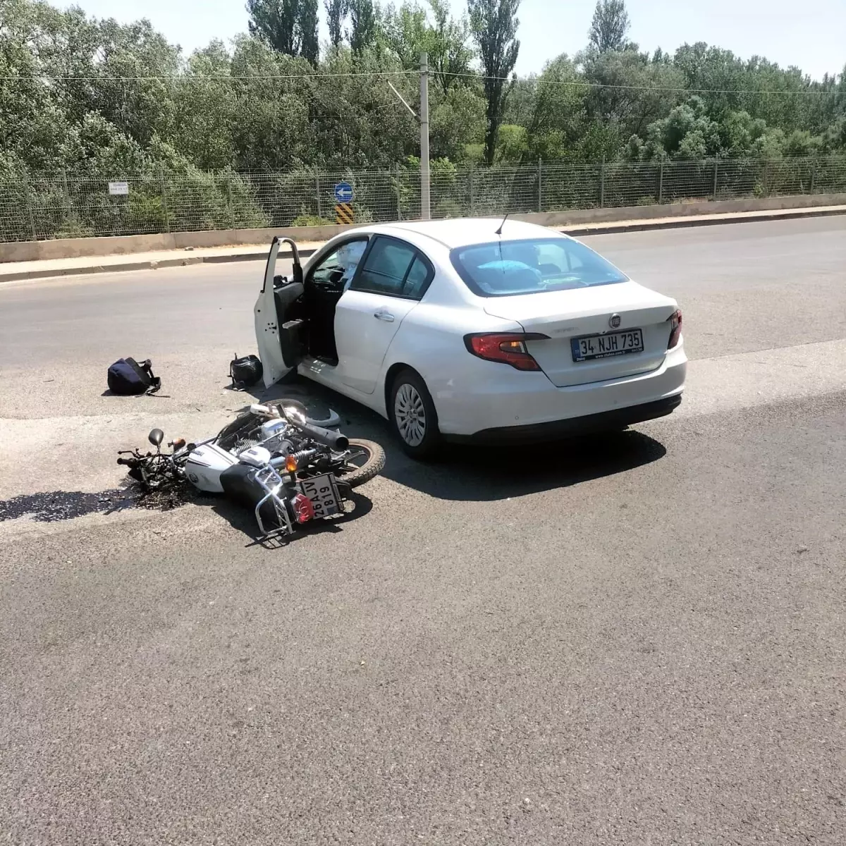 Eskişehir'de Trafik Kazası: 1 Yaralı