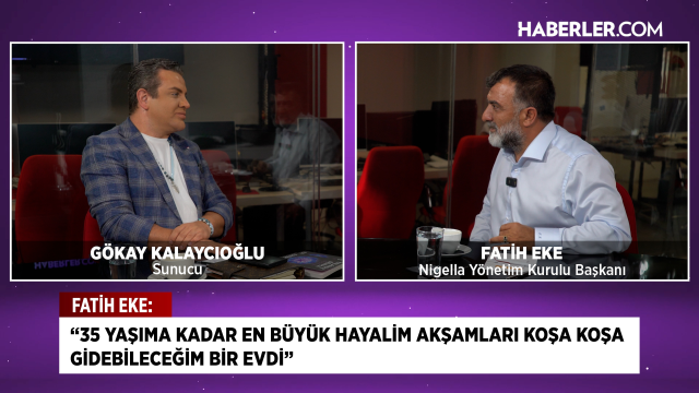 Nigella Başkanı Fatih Eke çocukluğunu ve zorluklarını anlattı: 'Yetim büyüdüm, okul bahçesinde yattı Nigella Başkanı Fatih Eke çocukluğunu ve zorluklarını anlattı: 'Yetim büyüdüm, okul bahçesinde yattı