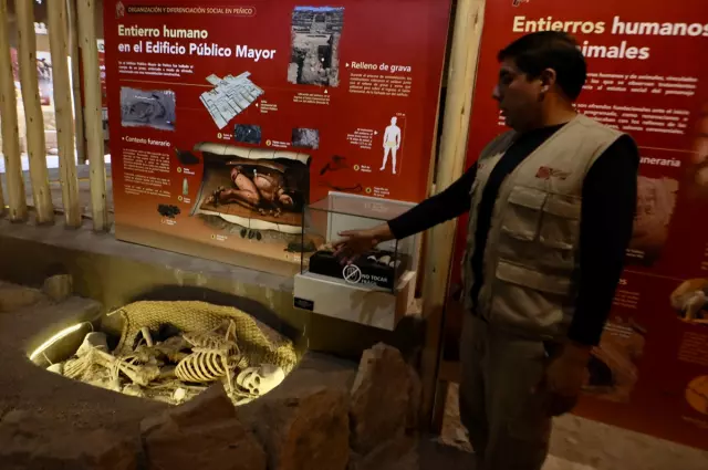 Aerial View of the 3,800-Year-Old Ancient City in Peru