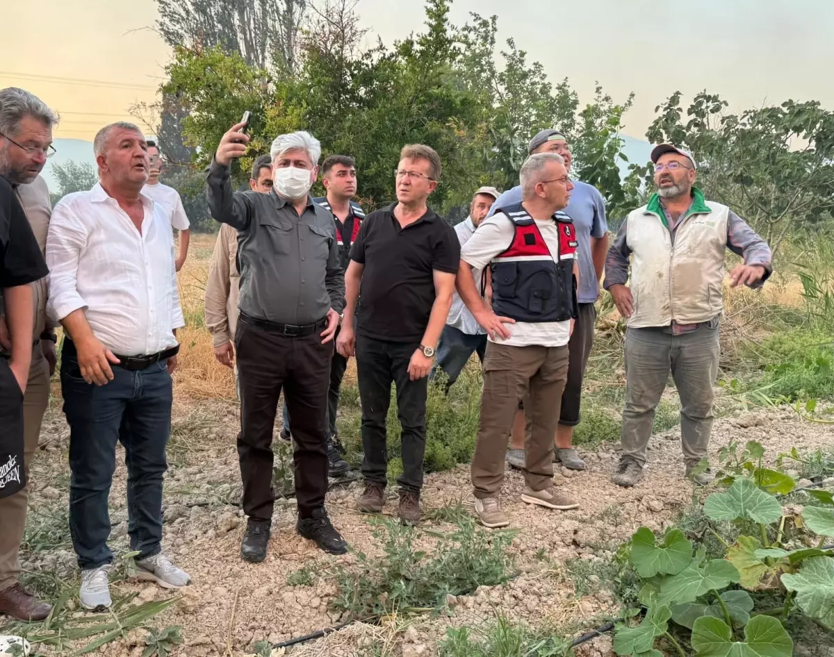 Geyve'de Orman Yangını Nedeniyle İki Mahalle Tahliye Edildi
