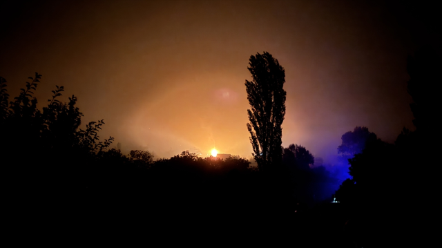 The Sakarya fire has been ongoing for 15 hours! Heart-wrenching screams from within the flames
