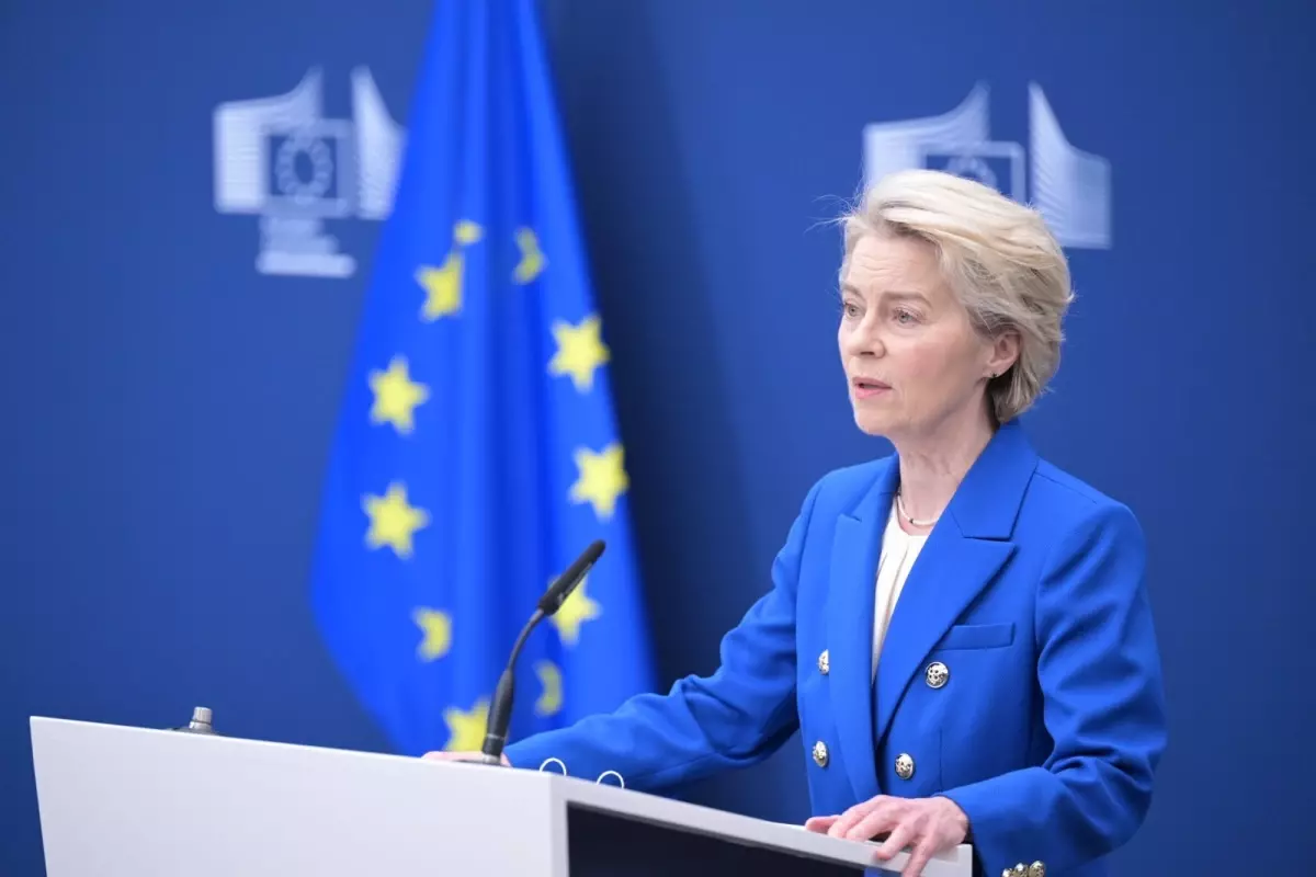 AB Komisyonu Başkanı von der Leyen'den Gazze Açıklaması