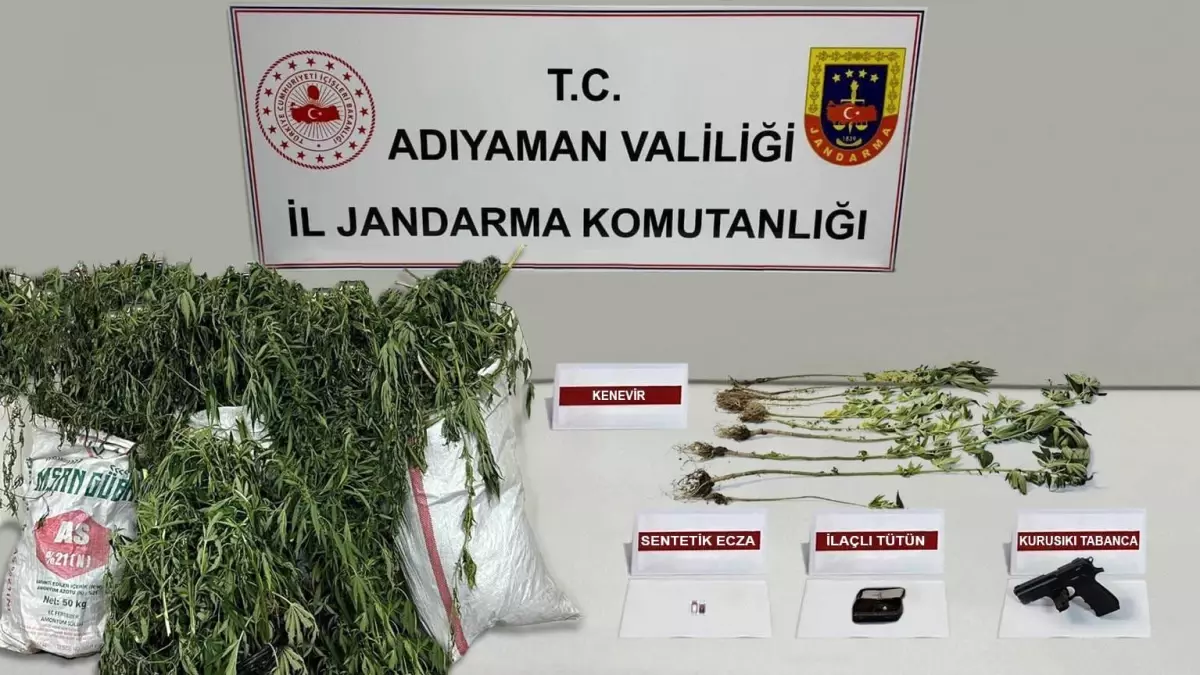 Adıyaman'da Uyuşturucu Operasyonu: 25 Kilogram Ele Geçirildi