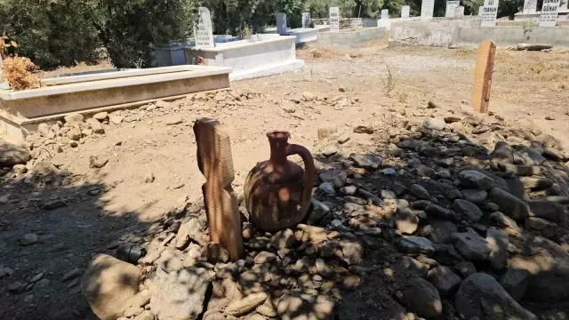 He had burned his family, secretly buried out of fear