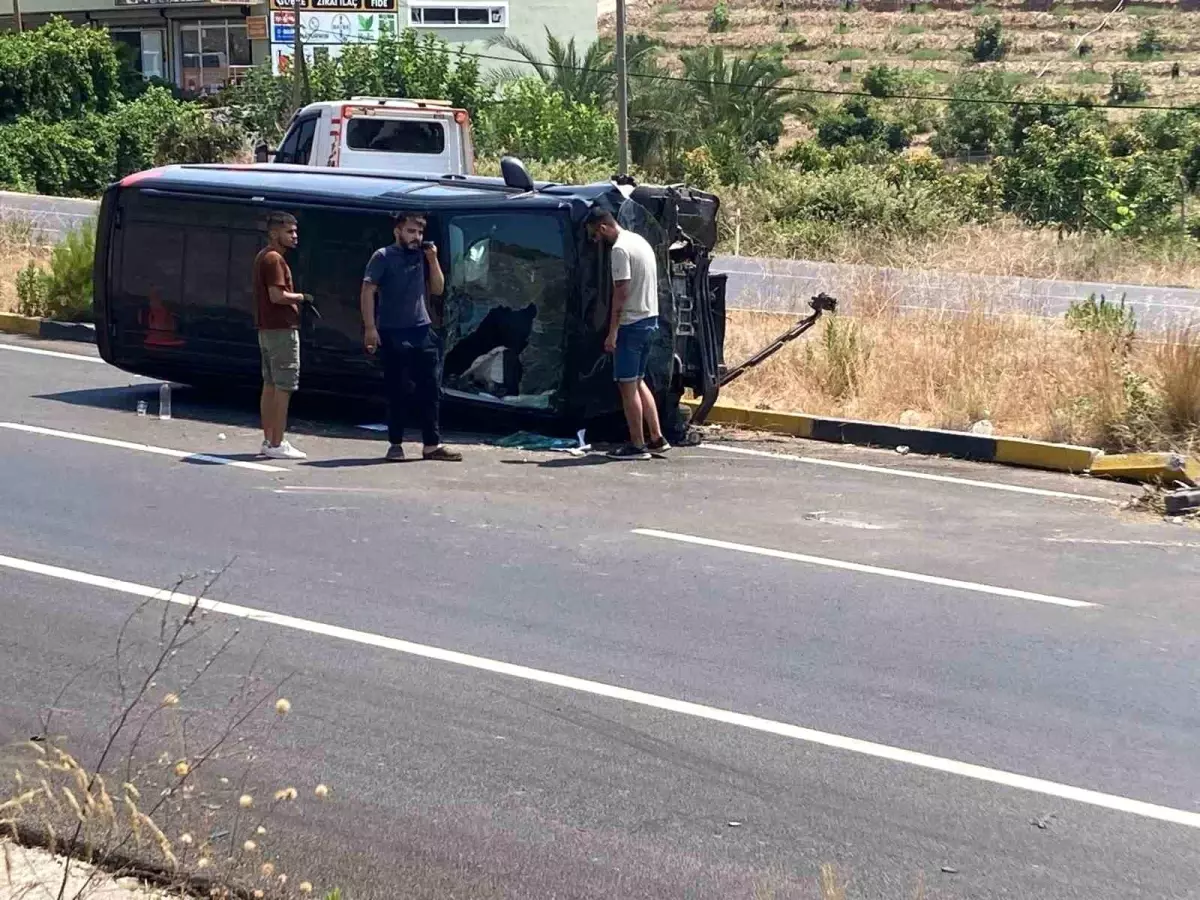 Alanya'da Trafik Kazası: Bir Kişi Yaralandı