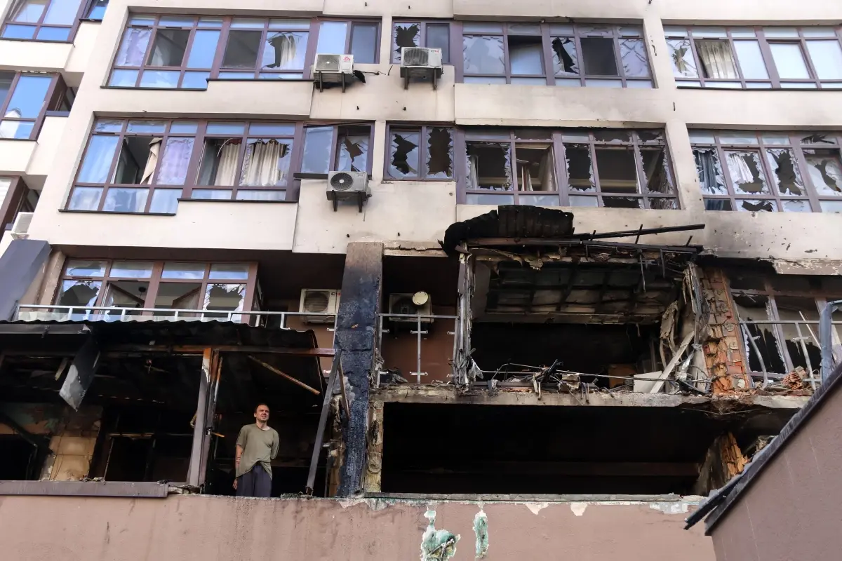 Kiev ve Ivano-Frankivsk'e Rusya Saldırdı: 2 Ölü, 15 Yaralı