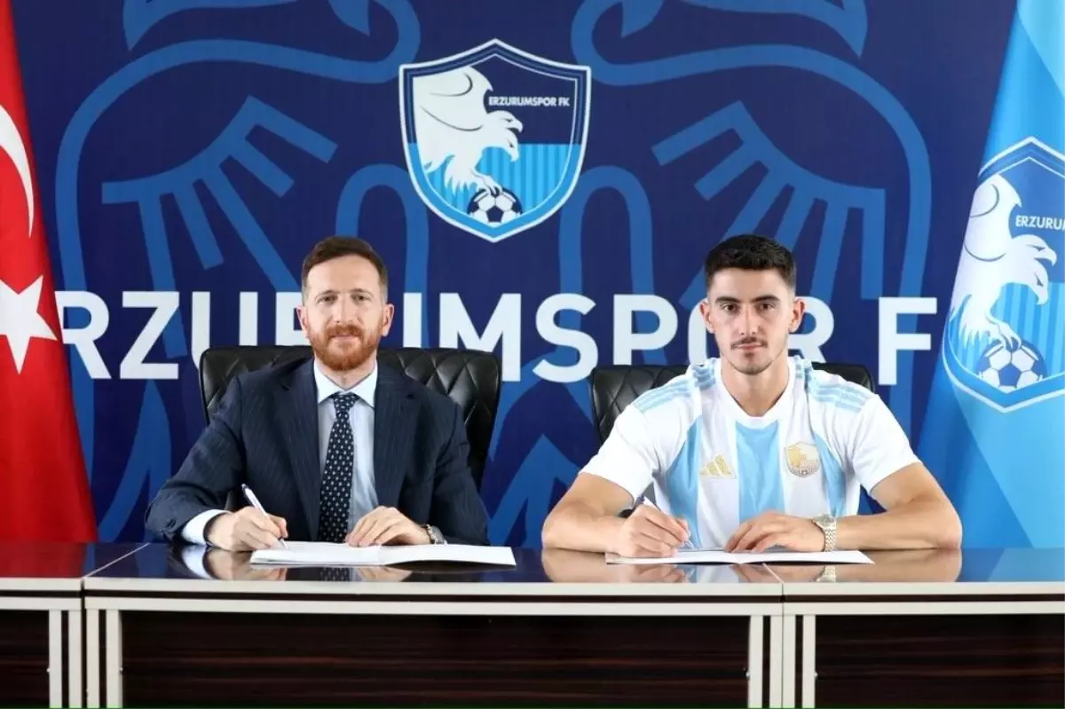 Erzurumspor, Amar Gerxhaliu ile Sözleşme İmzaladı