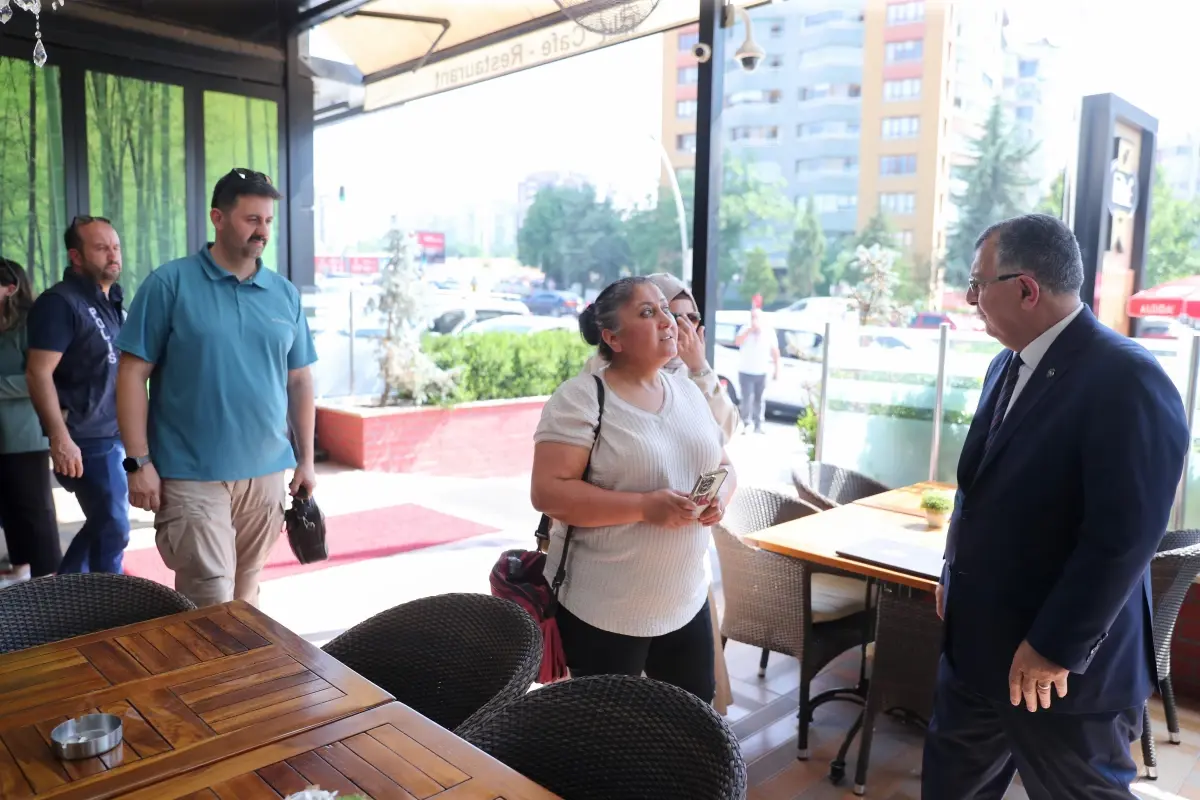 Ankara'da 'Dumansız Türkiye' Kampanyası Kapsamında Yoğun Denetimler
