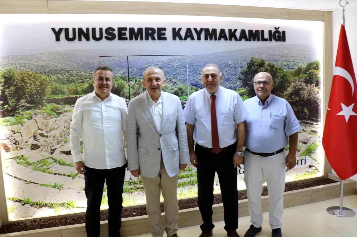 Manisa Ticaret ve Sanayi Odası'ndan Kaymakam Cantürk'e Ziyaret