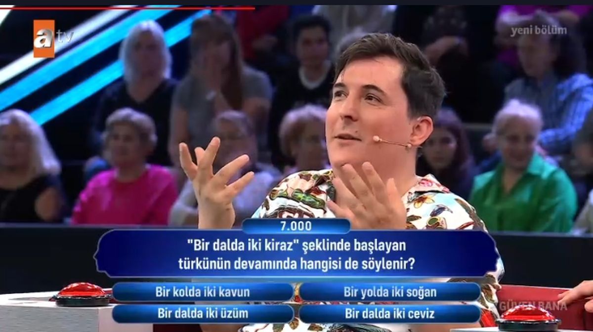 Bir dalda iki kiraz şeklinde başlayan türkünün devamında hangisi söylenir?