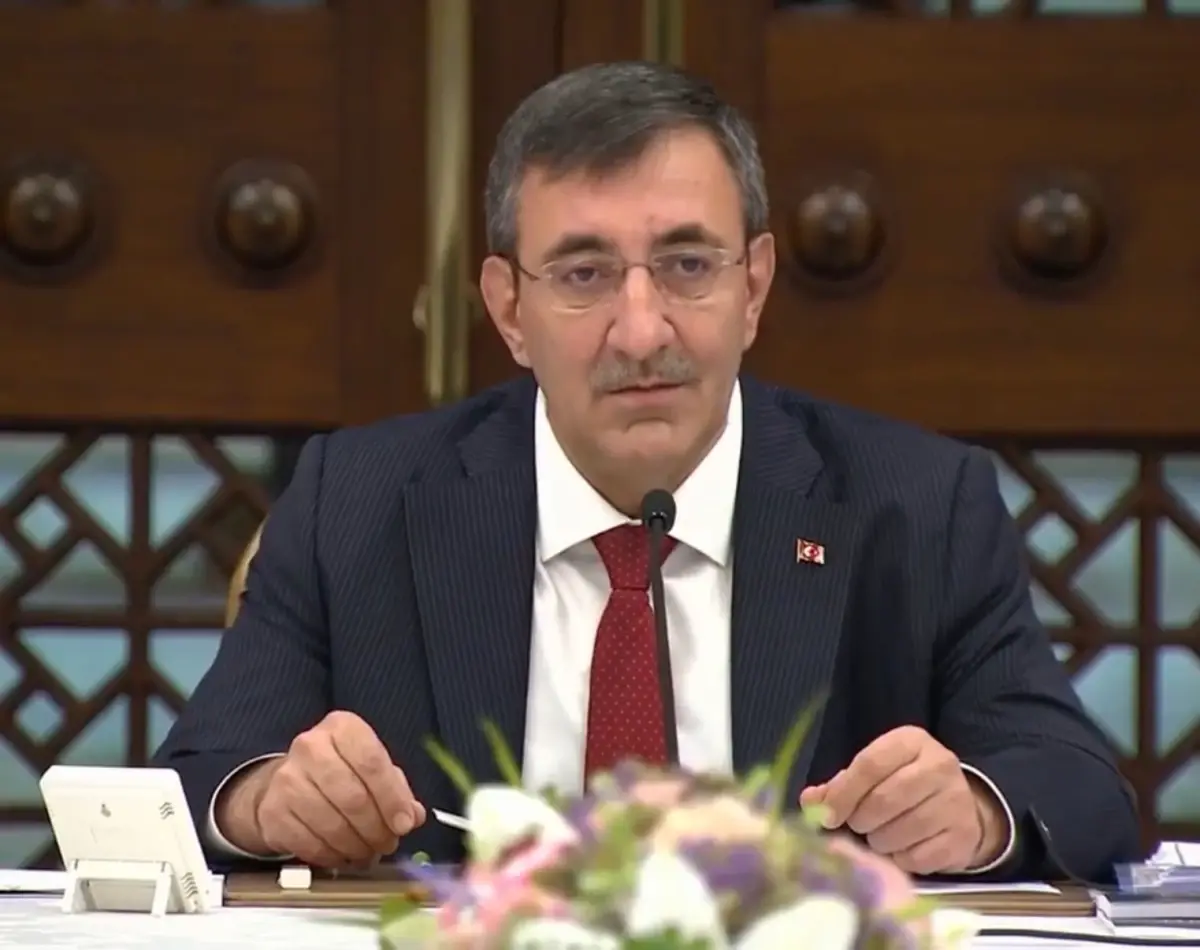 Cevdet Yılmaz, 'Türkiye Coğrafi Bilgi Sistemi Kurulu' toplantısına başkanlık etti