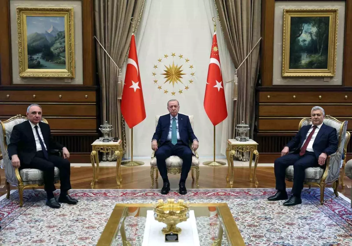Erdoğan, Azerbaycan Başsavcısını Kabul Etti