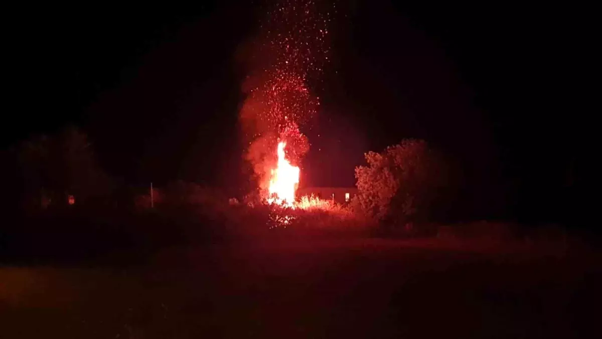 Datça'da Otluk Alandaki Yangın Hızla Söndürüldü