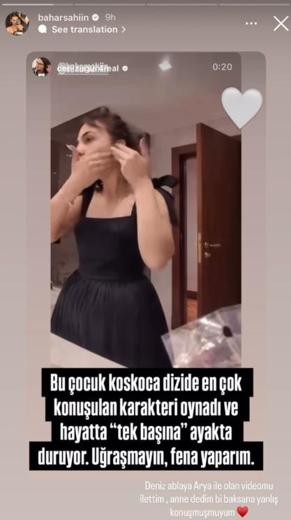 Deniz Uğur, Mine Tugay'a ne dedi? Deniz Uğur'dan Bahar Şahin'e destek! Deniz Uğur, Mine Tugay'a ne dedi? Deniz Uğur'dan Bahar Şahin'e destek!