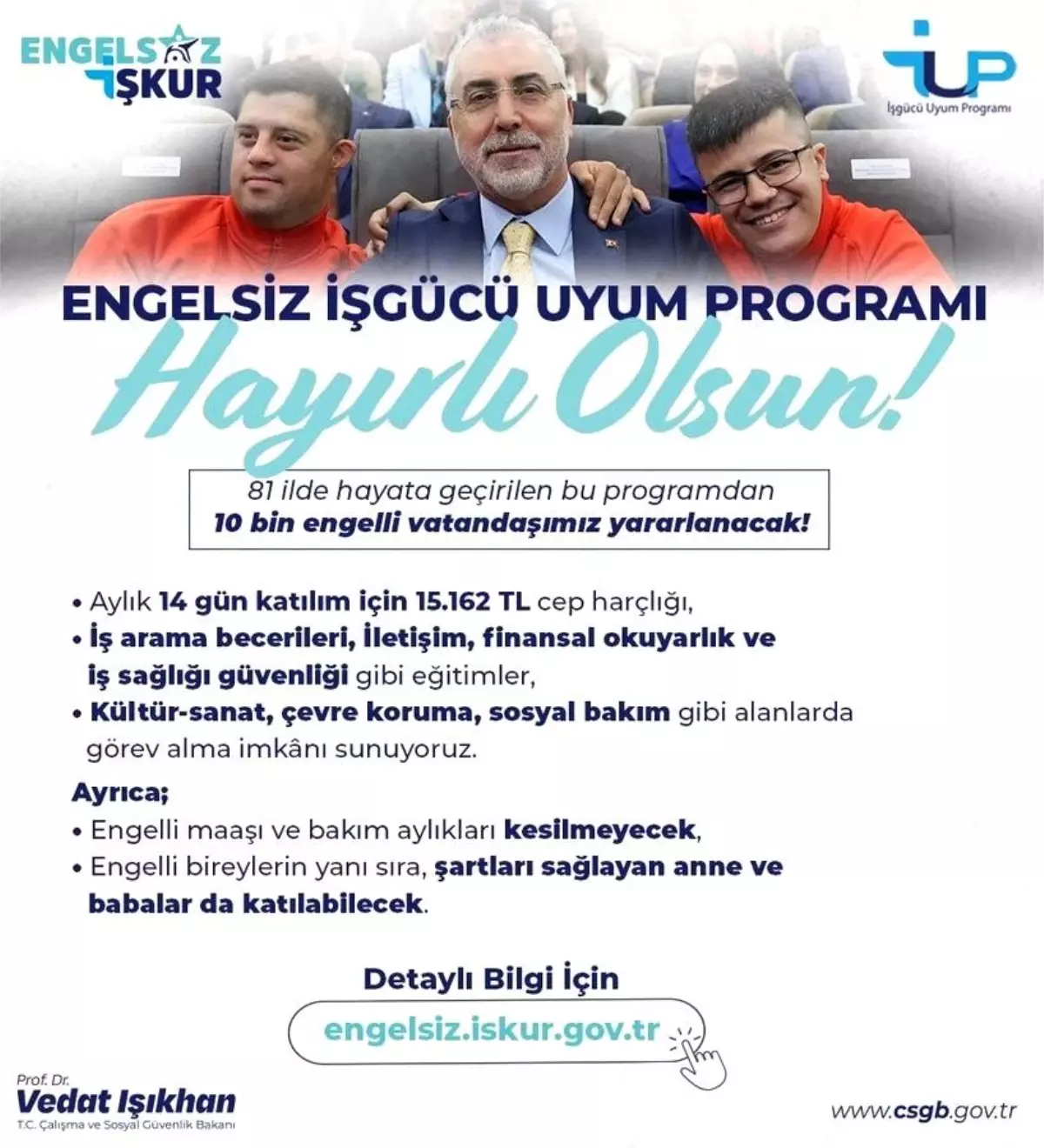 Engelsiz İş Gücü Programı Hayata Geçti