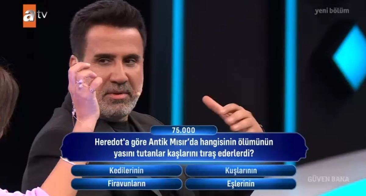 Heredot'a göre Antik Mısır'da hangisinin ölümünün yasını tutanlar tıraş ederlerdi?