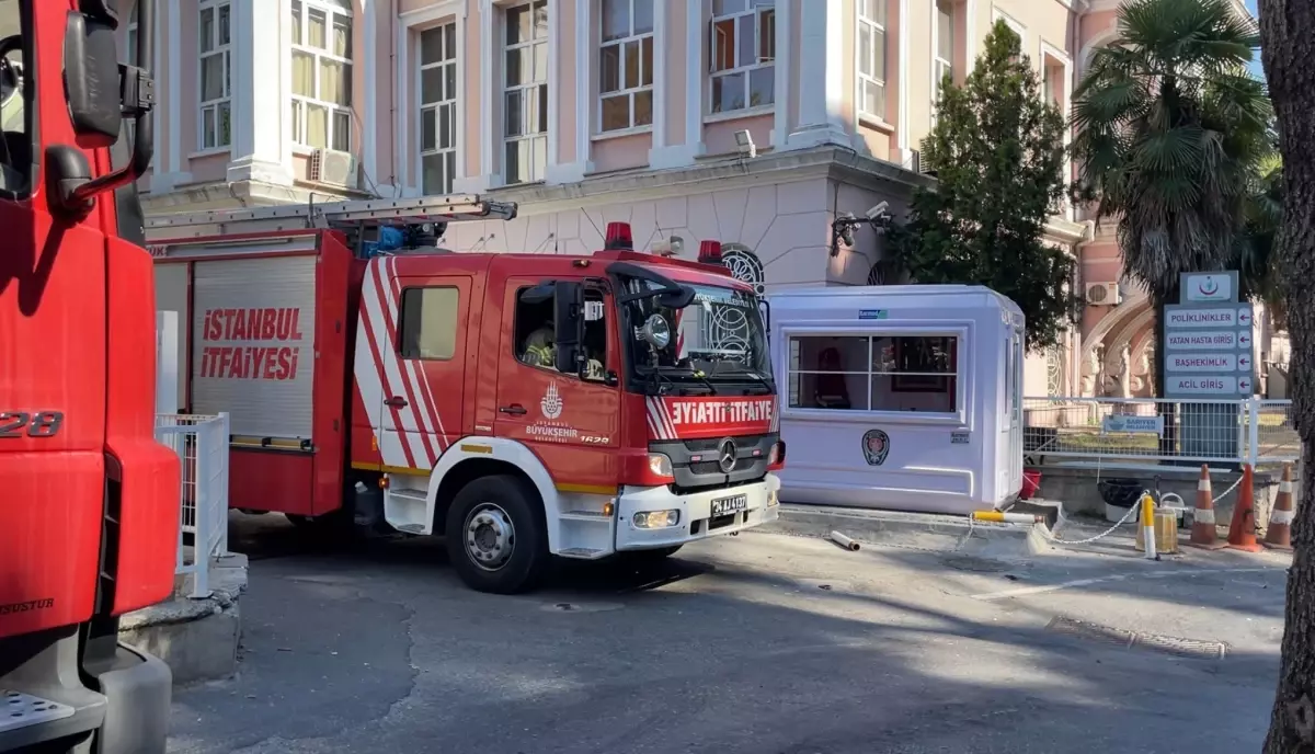 Sarıyer'deki Baltalimanı Kemik Hastanesi'nde yangın - 2 / Ek görüntüyle