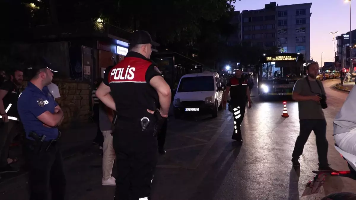 Kadıköy'de Helikopter Destekli Huzur Denetimi