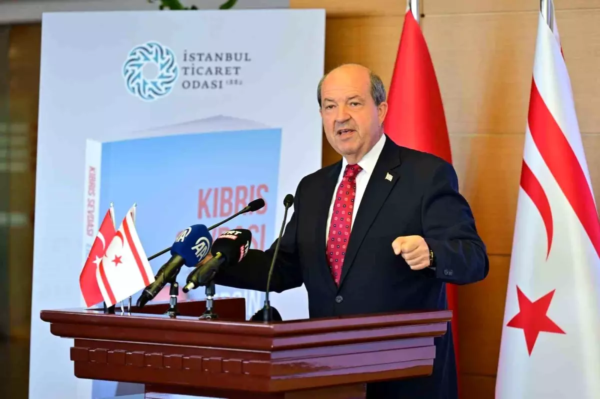 KKTC Cumhurbaşkanı Tatar, İTO'da 'Kıbrıs Sevdası' kitabının yeni baskısının tanıtımına katıldı
