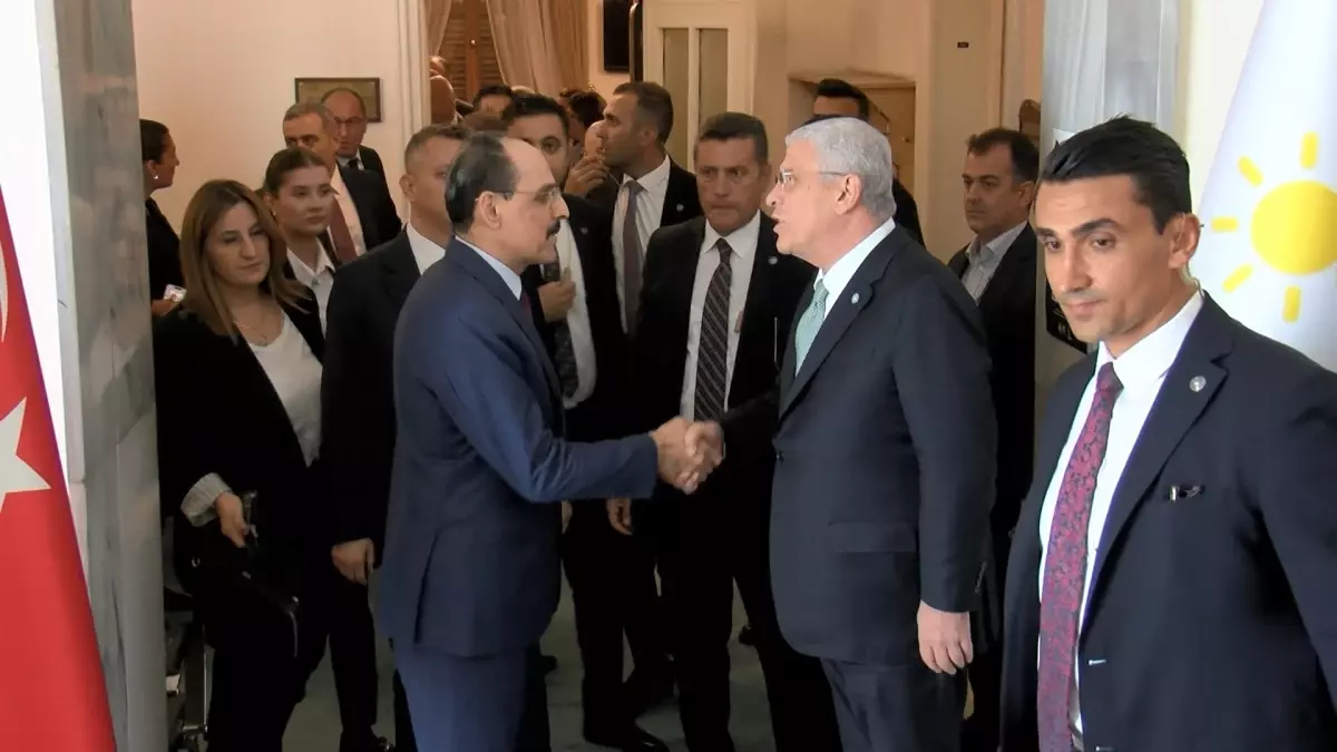 MİT Başkanı İbrahim Kalın, İYİ Parti'yi Ziyaret Etti