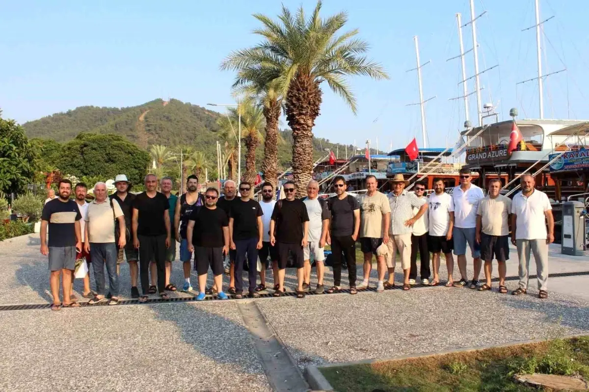 MÜSİAD Muğla Şubesi Üyeleri Göcek Koylarında Günübirlik Tekne Turu Düzenledi
