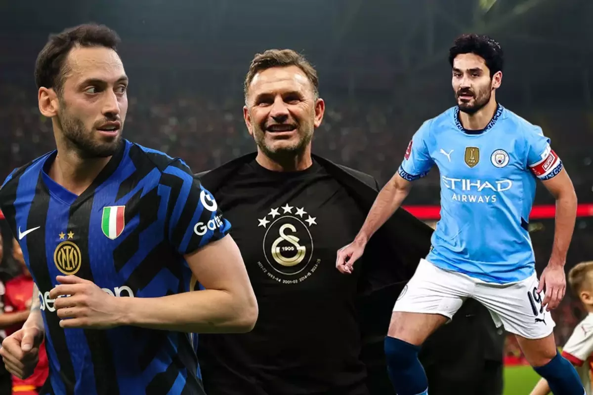 Okan Buruk'tan İlkay Gündoğan ve Hakan Çalhanoğlu sorusuna yanıt