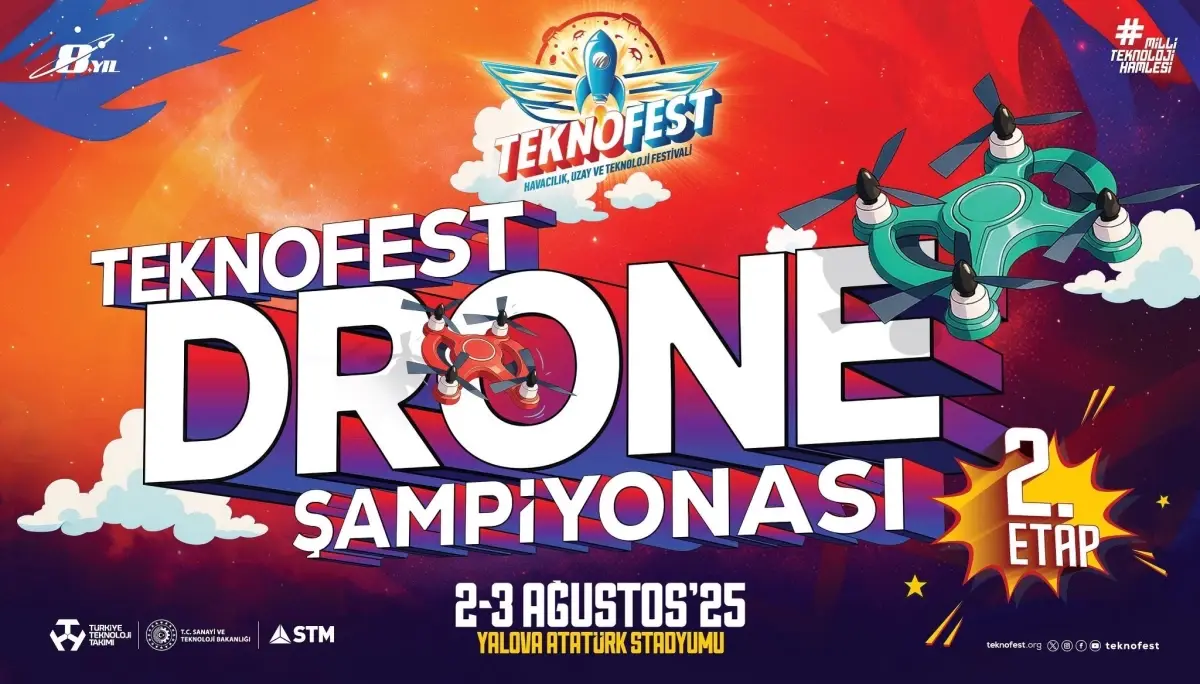 Yalova, TEKNOFEST 2025 Drone Şampiyonası'na Ev Sahipliği Yapacak