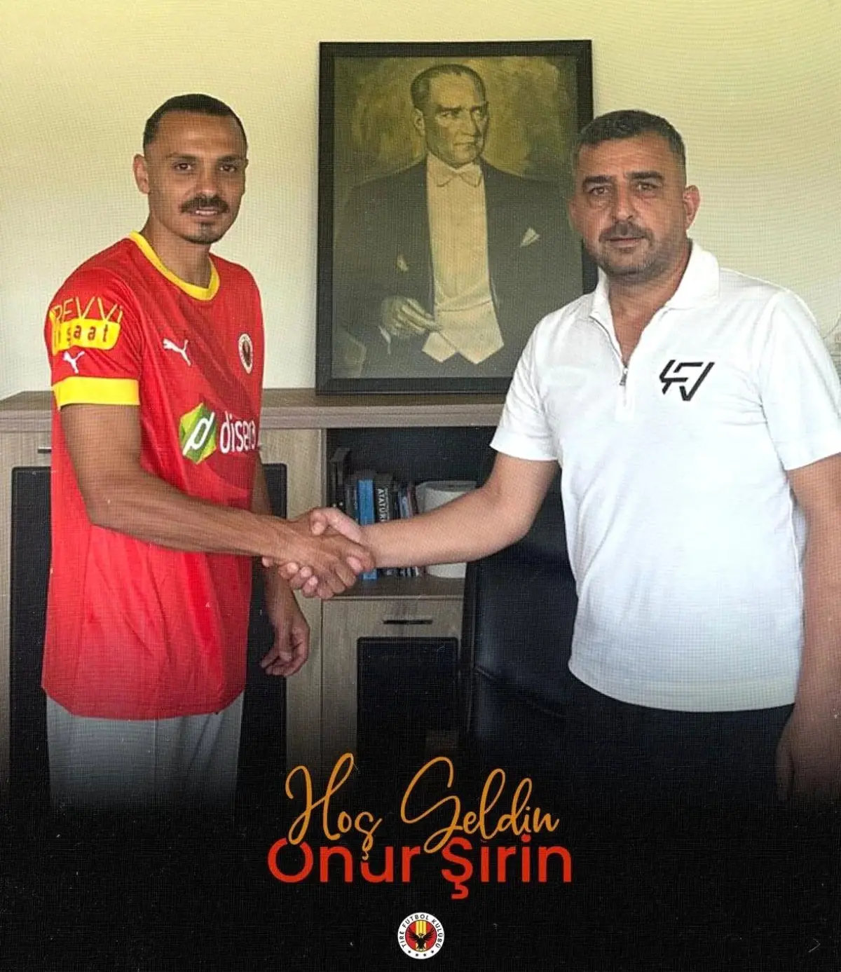 Tire 2021 FK, Onur Şirin ile Anlaşma Sağladı