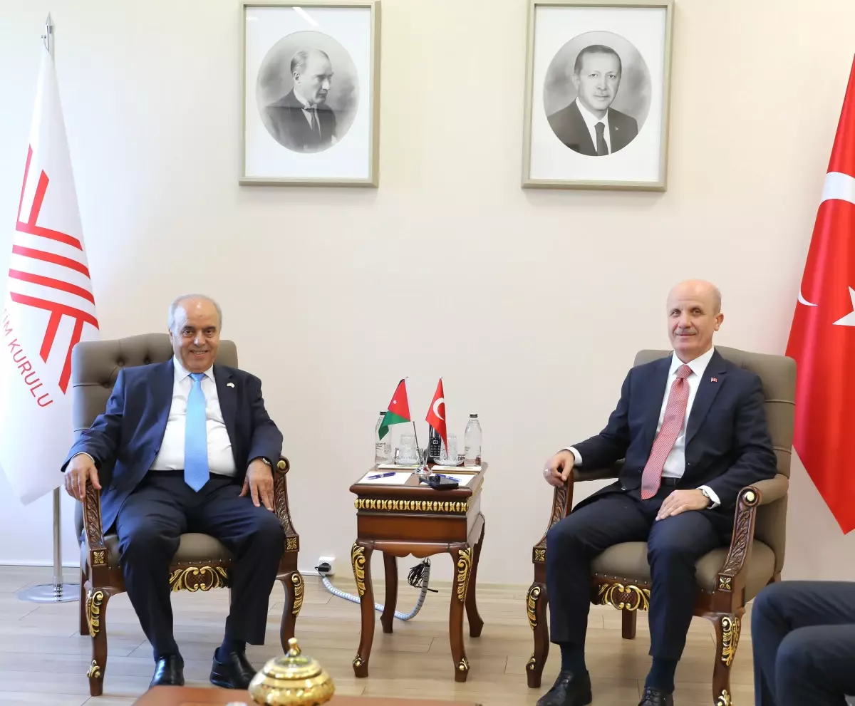 Türkiye ve Ürdün Arasında Yükseköğretimde İş Birliği Anlaşması İmzalandı