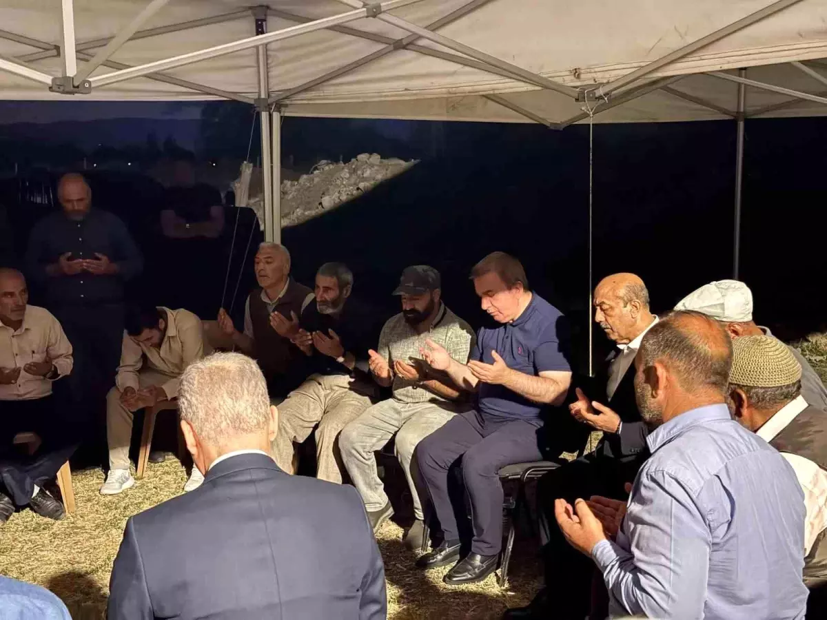 Erzincan Valisi'nden taziye ziyareti