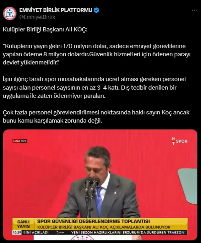 Response from AK Party Deputy to Ali Koç: It is not a fair approach