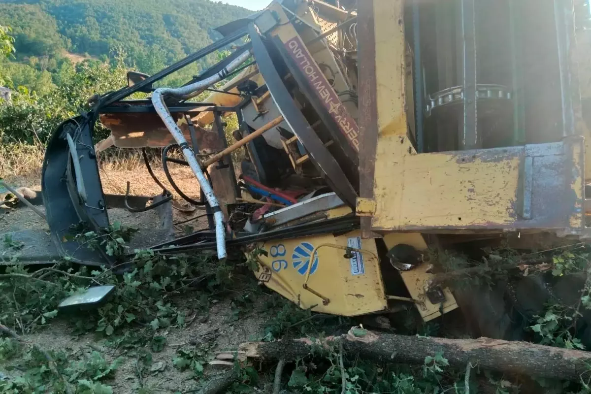 Vezirköprü'de Biçerdöver Kazası: 1 Yaralı