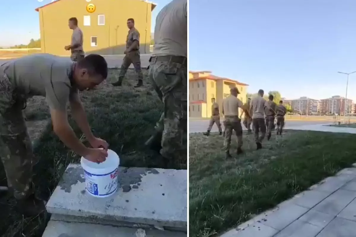 Görüntüdekiler Türk askeri! 'Erkeklere acıyacağım aklıma gelmezdi' yorumları yapılıyor