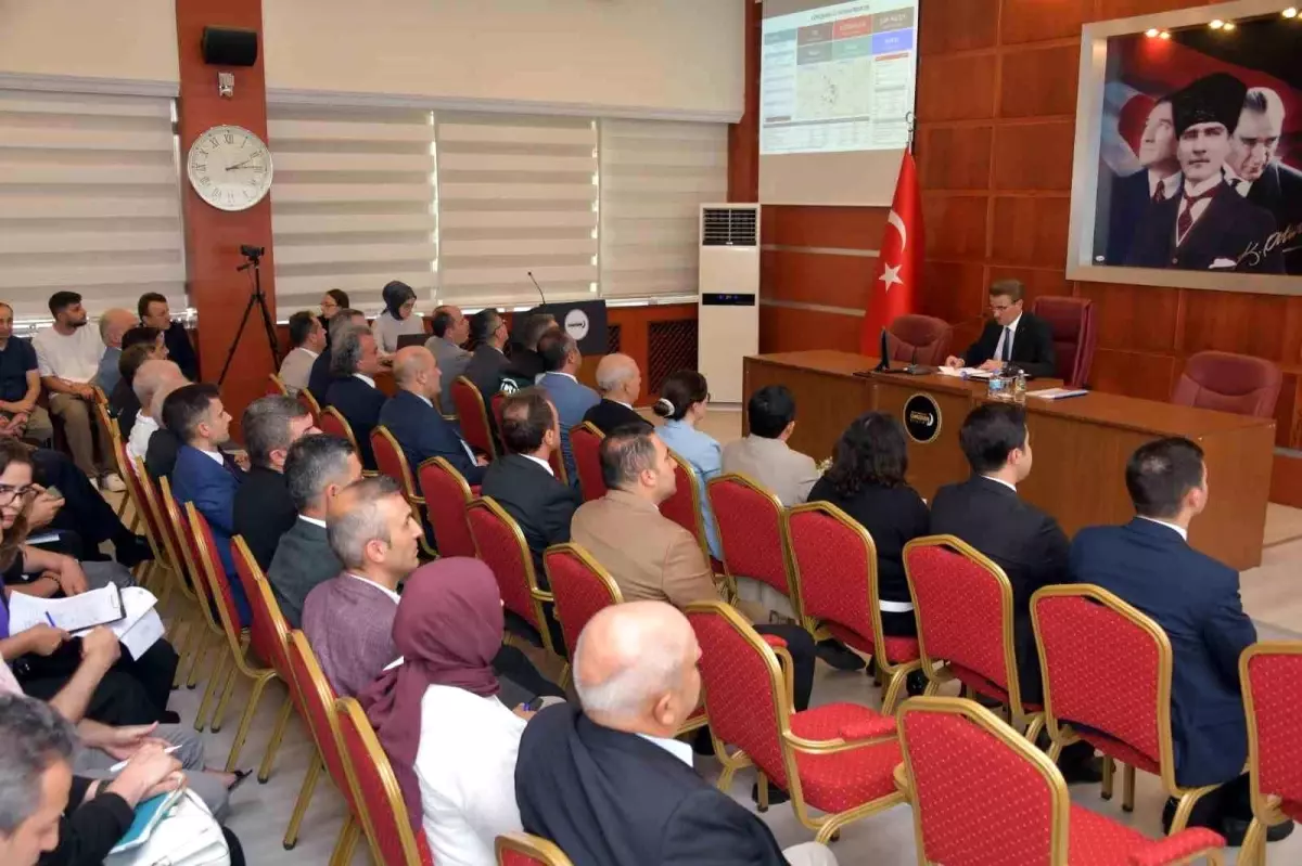 Gümüşhane 2025 İl Koordinasyon Kurulu Toplantısı Gerçekleştirildi