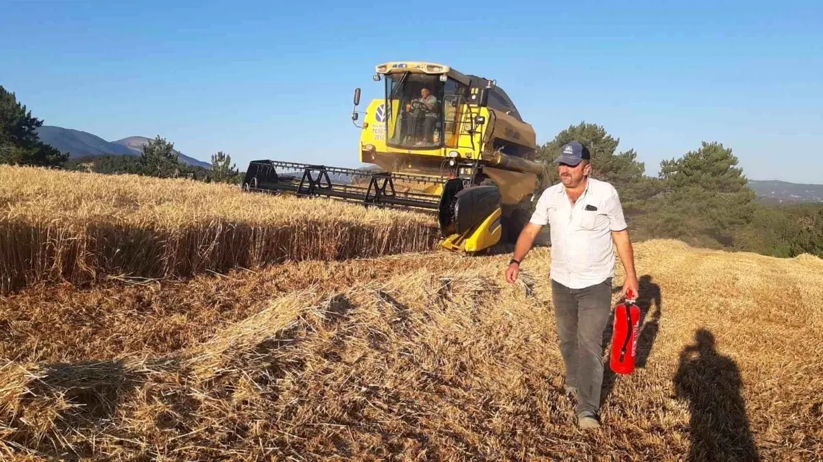 Mudurnu'da Yangın Riskine Karşı Vatandaşlar Tam Teçhizat Bekliyor