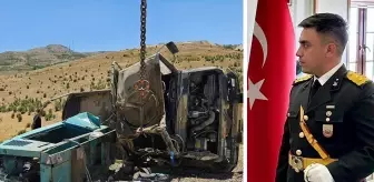 Malatya'da askeri araç devrildi: Üsteğmen Tuğrul Özsu şehit oldu