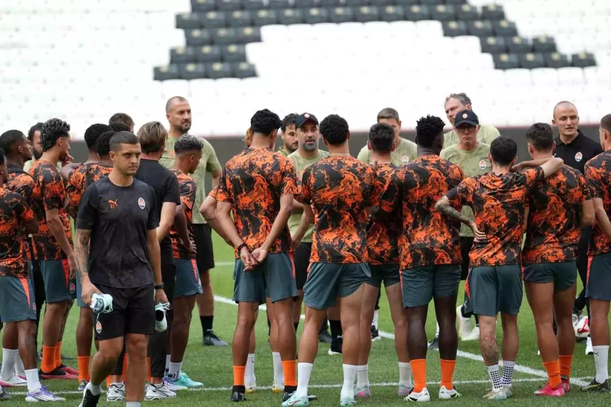 Shakhtar Donetsk, Beşiktaş Maçı Hazırlıklarını Tamamladı