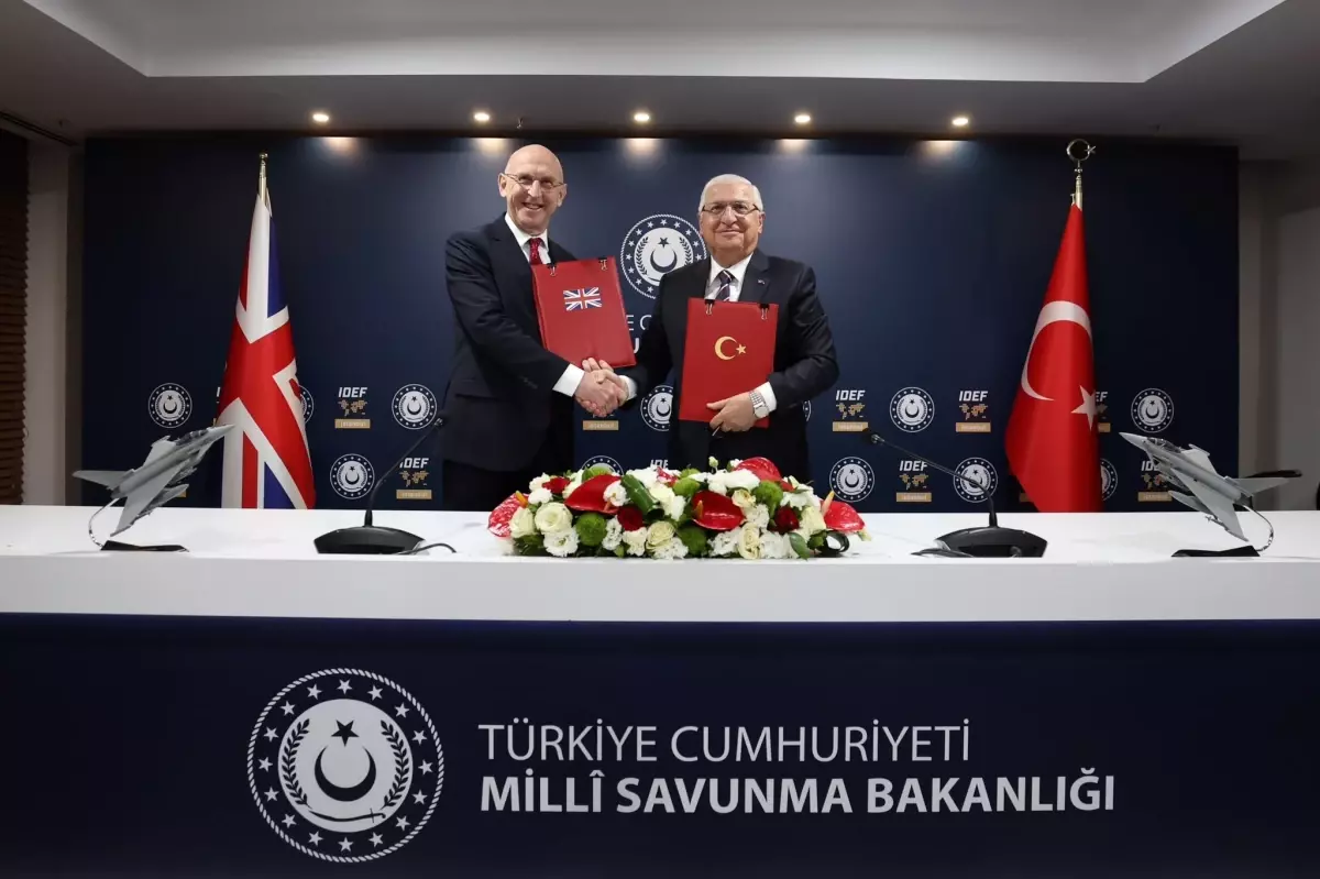 Türkiye ve Birleşik Krallık'tan Eurofighter Typhoon Tedariki İçin Mutabakat Zaptı