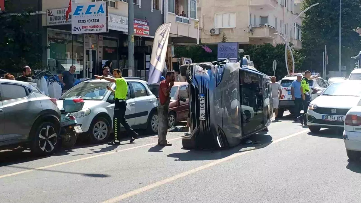 Yalova'da Elektrikli Araç Kazası