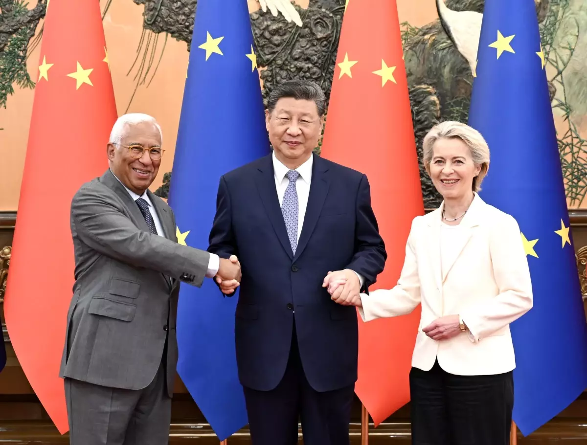Çin ve AB Liderleri Beijing'de Bir Araya Geldi