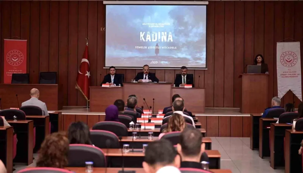 Aydın’da Kadına Yönelik Şiddetle Mücadele Toplantısı Gerçekleştirildi