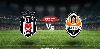 Beşiktaş Shakhtar Donetsk maç özeti ve golleri! (VİDEO) Beşiktaş Shakhtar Donetsk geniş özeti! Golleri kim attı, maç kaç kaç bitti?
