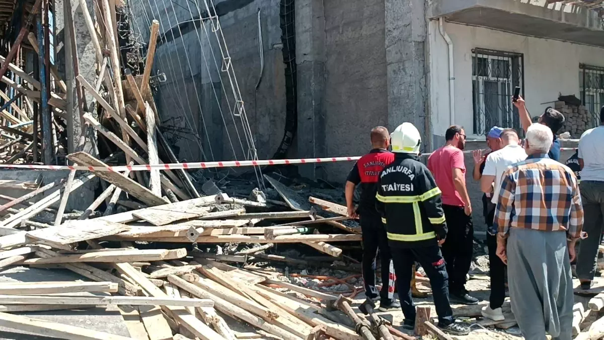 Şanlıurfa'da İnşaatta Göçük: 7 Yaralı