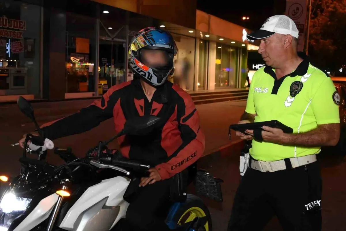 Erzincan'da Motosiklet Denetimleri Artıyor